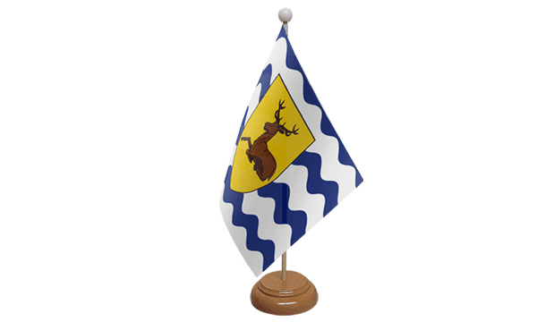 Hertfordshire Small Flag with Wooden Stand